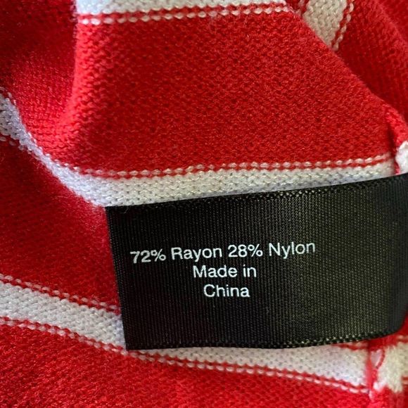 LANE BRYANT Red Stripe Sweater - Picture 6 of 6